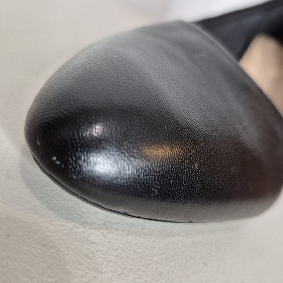 Easy-Spirit Evolve Black Leather Almond Toe Block Heel Pumps - NWOB - Size - 10 - Picture 13 of 13